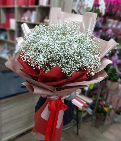 Букет цветов из: Гипсофила в Азовской